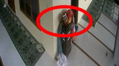 Aksi Pencurian Uang Kotak Amal Masjid di Pamekasan Terekam CCTV