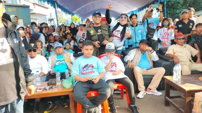 Ribuan Masyarakat di Pamekasan Meriahkan Jalan Jalan Sehat Prabowo Gibran