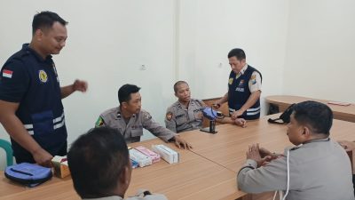 Usai Pengamanan TPS, Polres Pamekasan Lakukan Pemeriksaan Kesehatan untuk Seluruh Anggotanya