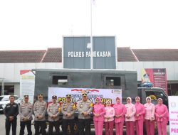 Polres Pamekasan Kirimkan Bantuan Logistik Untuk Korban Banjir di Jateng