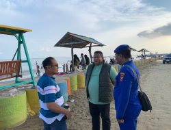 Pastikan Wisata Aman dan Nyaman, Kapolres Pamekasan Cek Langsung Pantai Jumiang