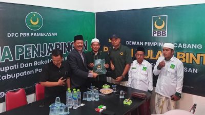 Bertepatan Malam Jumat Manis, Fattah Jasin Serahkan Formulir Pendaftaran Bacabup ke PBB