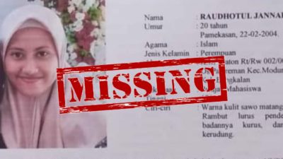Pamit Kuliah, Mahasiswi IAIN Madura Sudah 10 Hari Tak Pulang