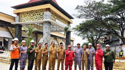 Pastikan Sesuai Jadwal, PJ Bupati Pamekasan Cek Langsung Pembangunan Pasar Kolpajung