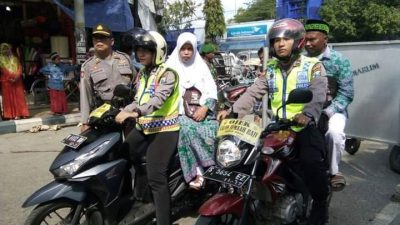 Pemberangkatan Jamaah Haji, Polres Pamekasan Siapkan Ojek Gratis