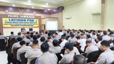 Jelang Pemilihan Bupati, Polres Pamekasan Siap Libatkan Ratusan Personil Dalam Operasi Mantap Praja