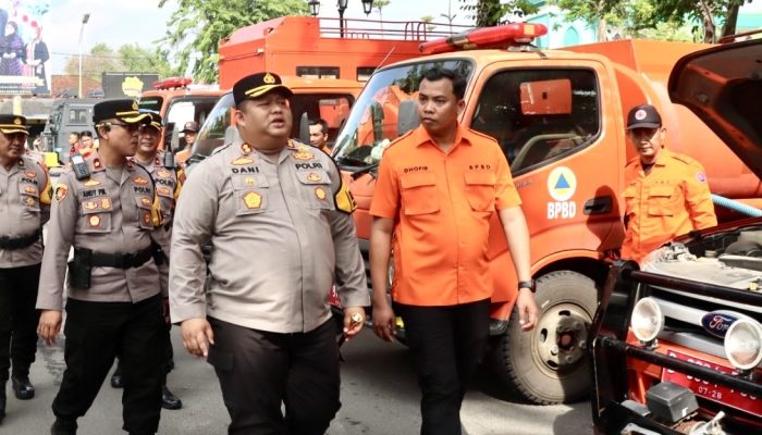Ini Delapan Pesan Kapolres Pamekasan saat Gelar Apel Kesiapsiagaan Penanganan Bencana Hidrometeorologi