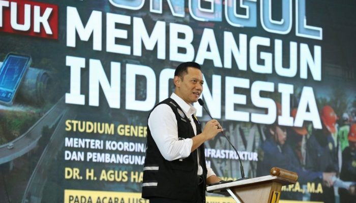 Pemerintah Berkomitmen Tingkatkan Infrastruktur dan SDM Unggul, Menko AHY: Fondasi Menuju Indonesia Emas 2045