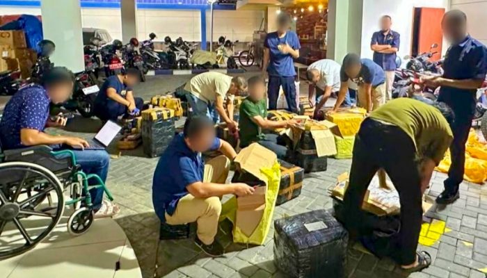 Awal Tahun 2025, Bea Cukai Madura Tindak Rokok Ilegal Senilai 7,5 miliar