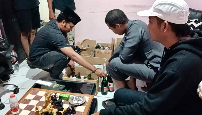 Ratusan Miras di Pamekasan Diamankan Polisi di 6 Lokasi, Berikut Daftarnya