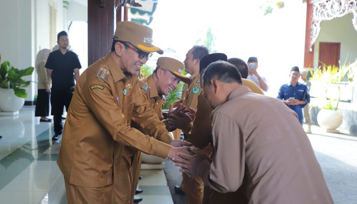 Bupati dan Wakil Bupati Pamekasan Halal Bihalal Bersama Seluruh ASN dan Pegawai