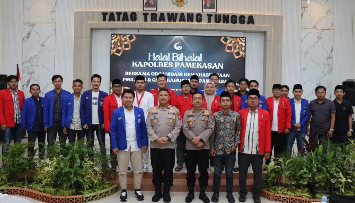 Pererat Silaturahmi, Kapolres Pamekasan Halal Bihalal Bersama Organisasi Cipayung