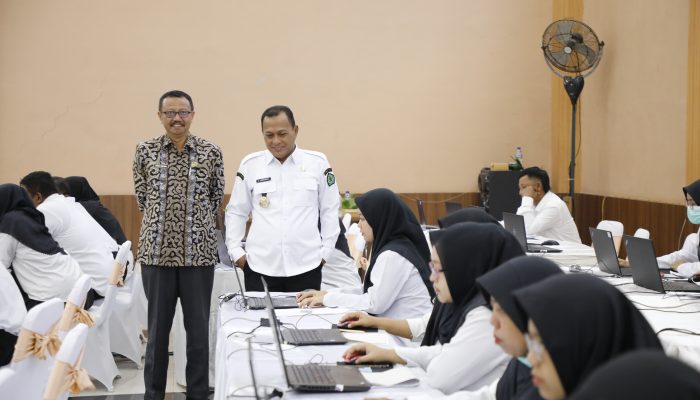 Wabup Pamekasan Pantau Langsung Pelaksanaan Ujian Rekrutmen PPPK