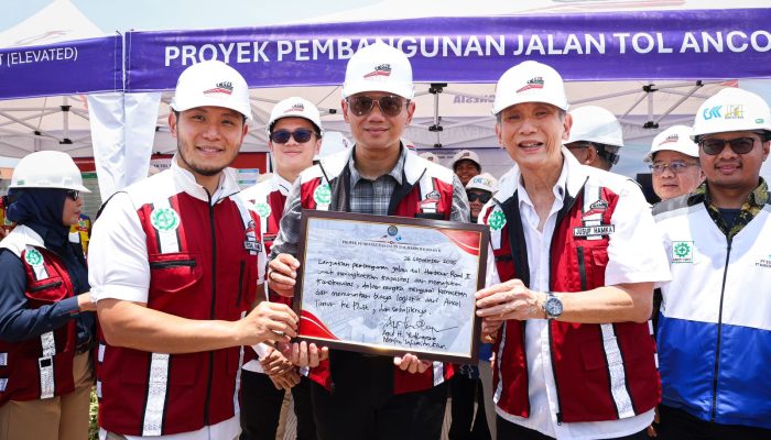 Menko AHY Tinjau Proyek Jalan Tol Harbour Road II, Solusi Mengurai Kemacetan dan Memperlancar Arus Logistik