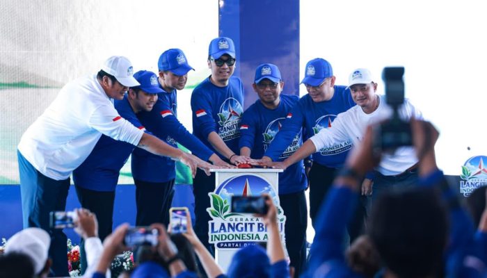 Ketum Demokrat AHY Luncurkan Gerakan Nasional Langit Biru