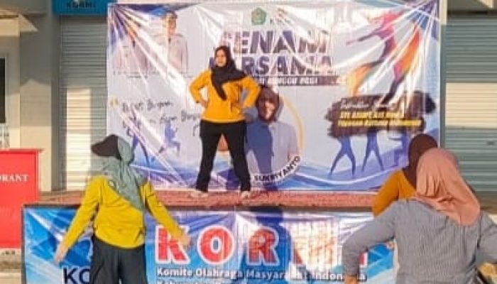 KORMI Pamekasan Rutin Gelar Senam Bersama, Wujudkan Masyarakat Sehat dan Aktif